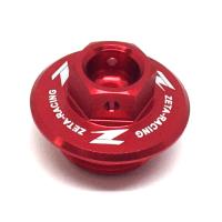 Tapon de llenado aceite Suzuki Strom rojo