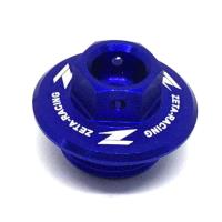 Tapon de llenado aceite Suzuki Strom azul
