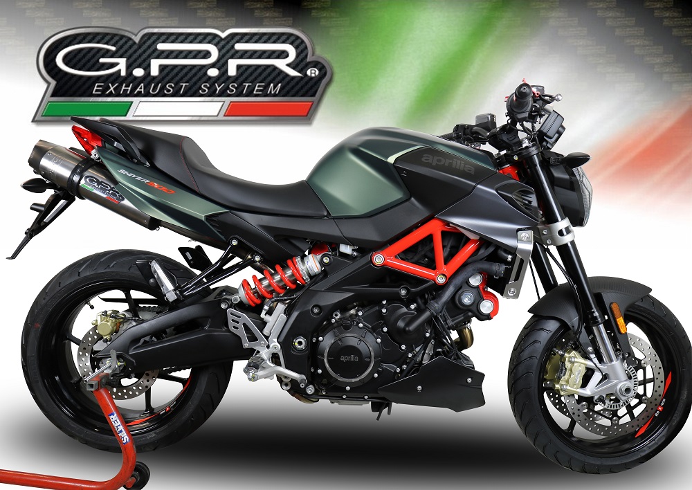 Doble escape GPR New Grand Prix Evo Aprilia Shiver 900 Â· 4