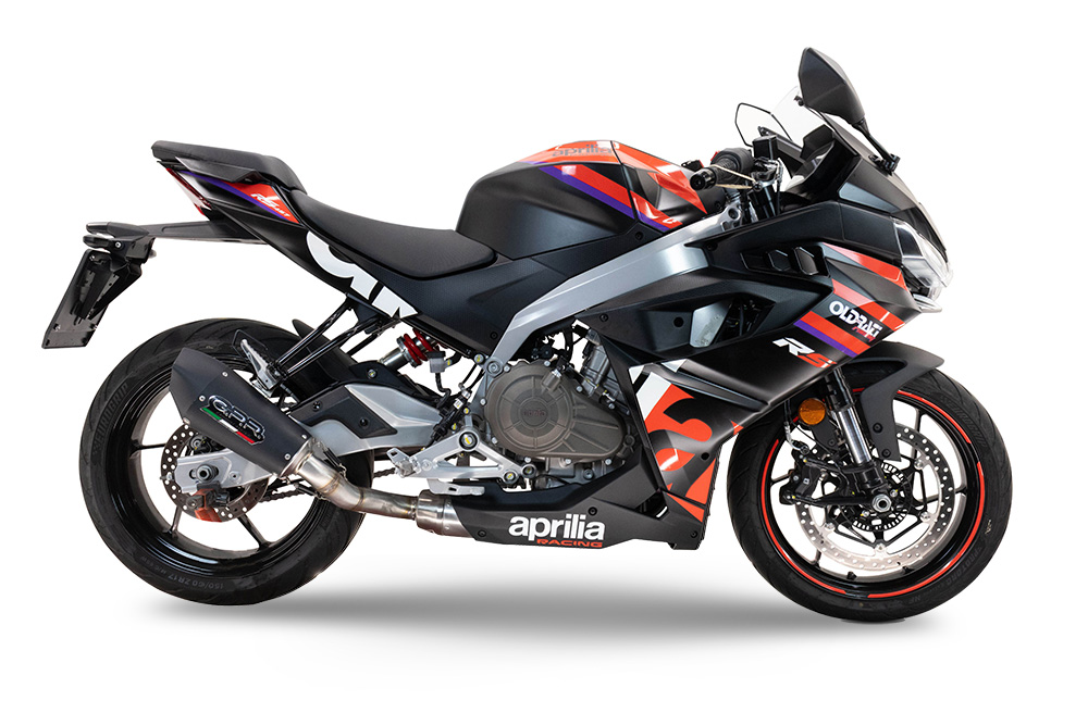 Escape homologado GPR New GP Evo Black Aprilia RS 457 Â· 4