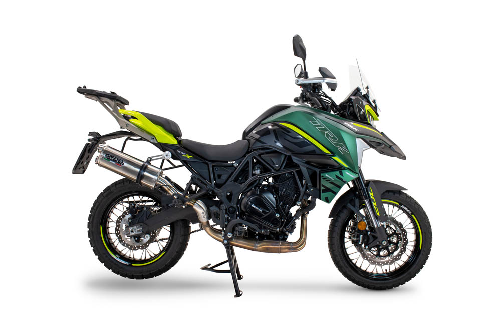 Escape GPR Dual Inox Benelli TRK 702 X 2023-2024 Â· 4