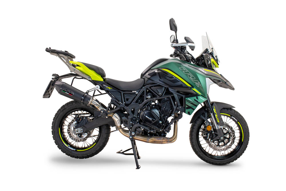 Escape GPR GP Evo Black Titanium Benelli TRK 702 X Â· 4
