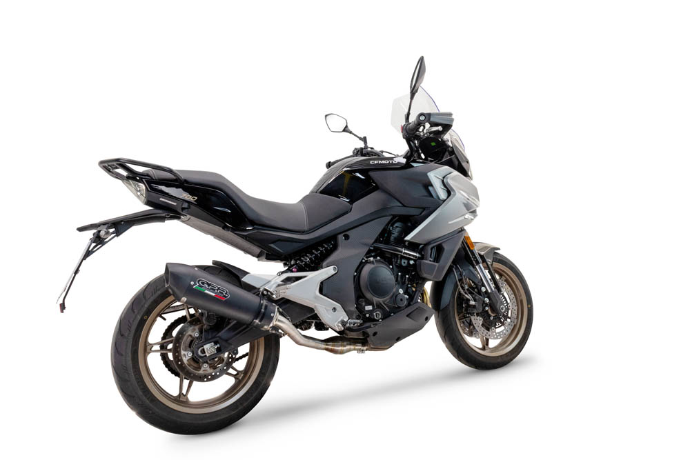 Escape homologado GPR CF MOTO 700 Mt GP Evo Black Titanium Â· 4