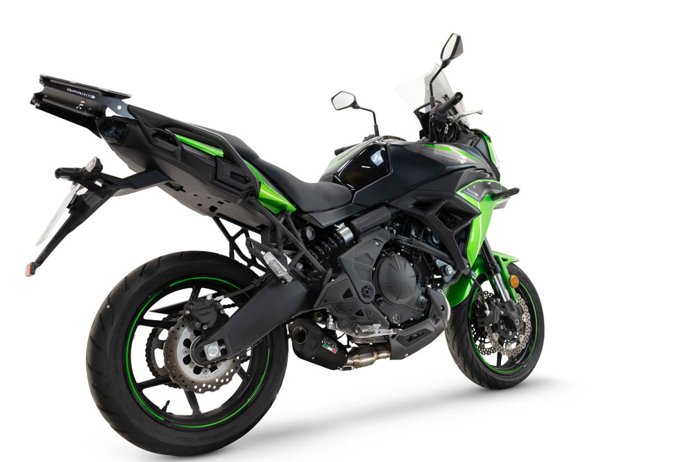 Escape GPR GP-Revo Black Titanium Kawasaki Versys 650 Â· 2