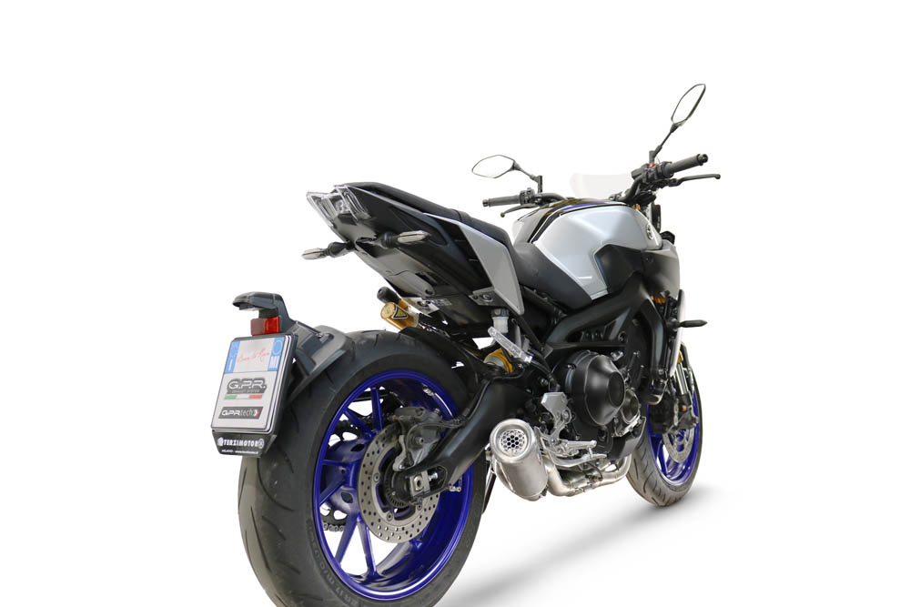 Escape completo GPR M3 Inox Yamaha MT-09 2017-2020 Â· 3