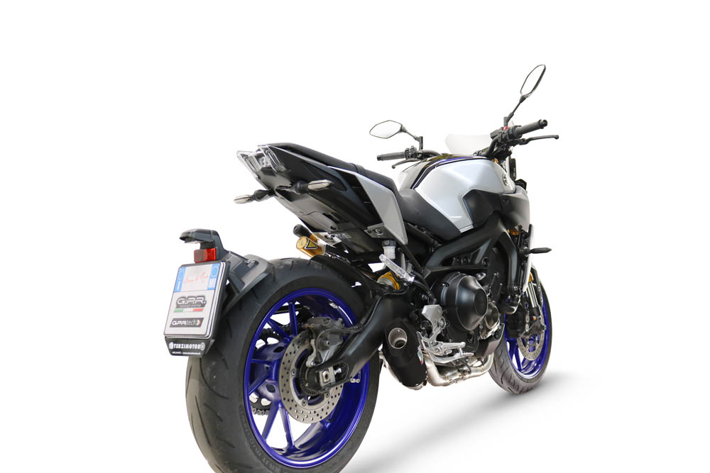 Escape GPR GP-Revo Black Titanium Yamaha MT-09 17-20 Â· 3