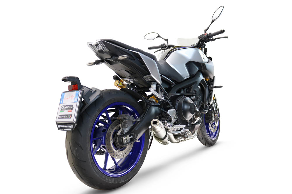 Escape completo GPR Deeptone Inox Yamaha MT-09 17-20 Â· 3