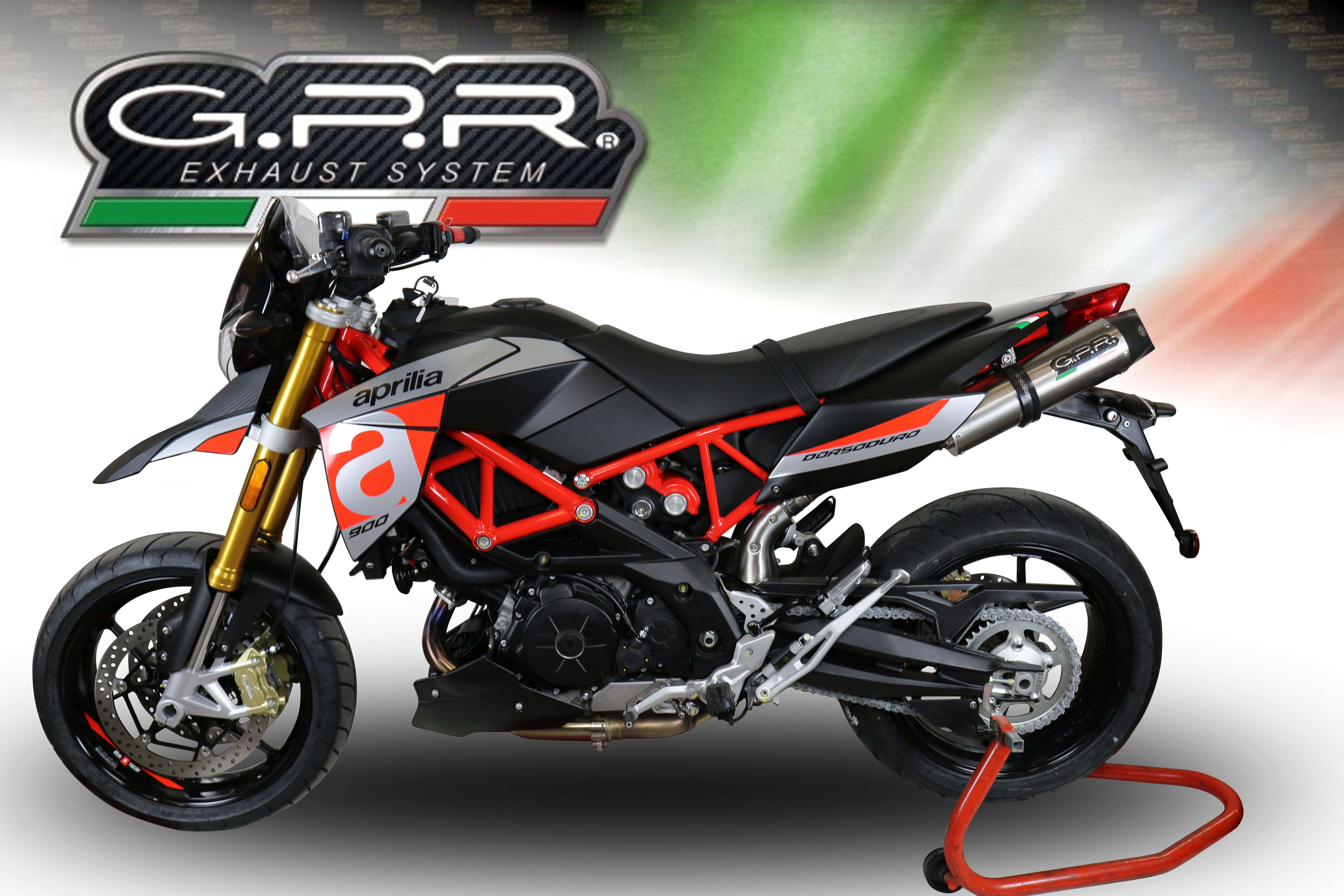 Escape GPR New Grand Prix Evo Titanium Aprilia Shiver 900 Â· 4