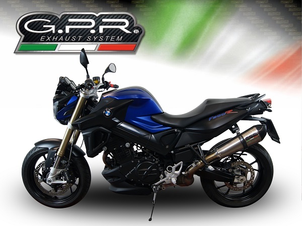 Escape GPR GP Evo Titanium BMW F 800 R 2017-2019 Â· 4