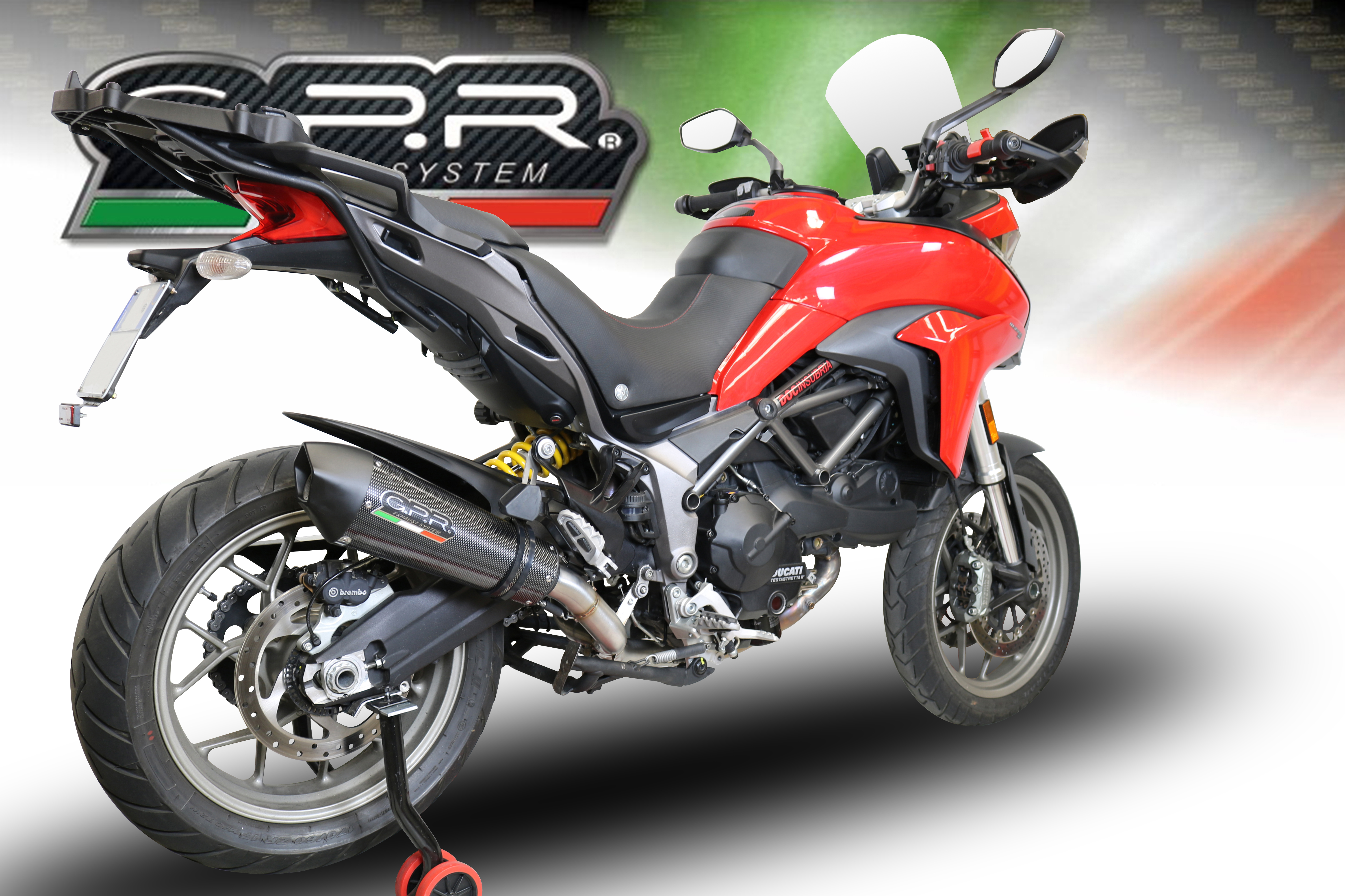 Escape GPR New Grand Prix Evo Poppy Ducati Multistrada 950 Â· 4