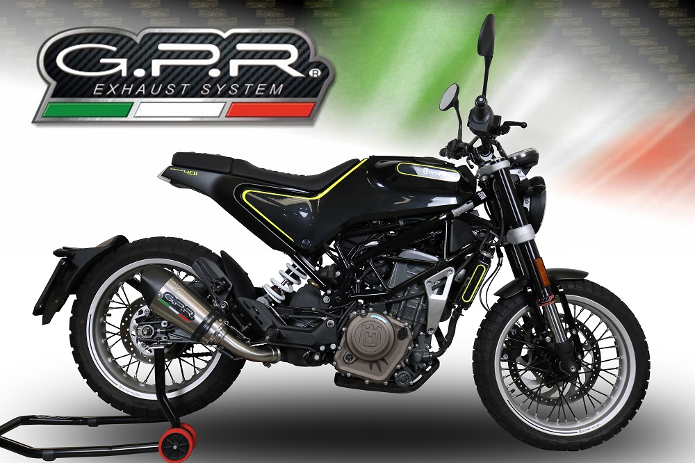 Escape GPR homologado Vitpilen 401 New GP Evo Titanium Â· 4