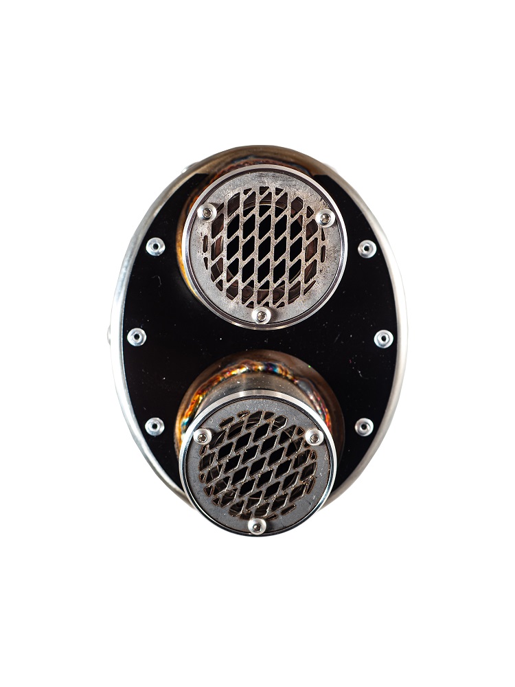 Escape GPR Dual Titanium CF Moto 800 MT Sport 2022-2024 Â· 4