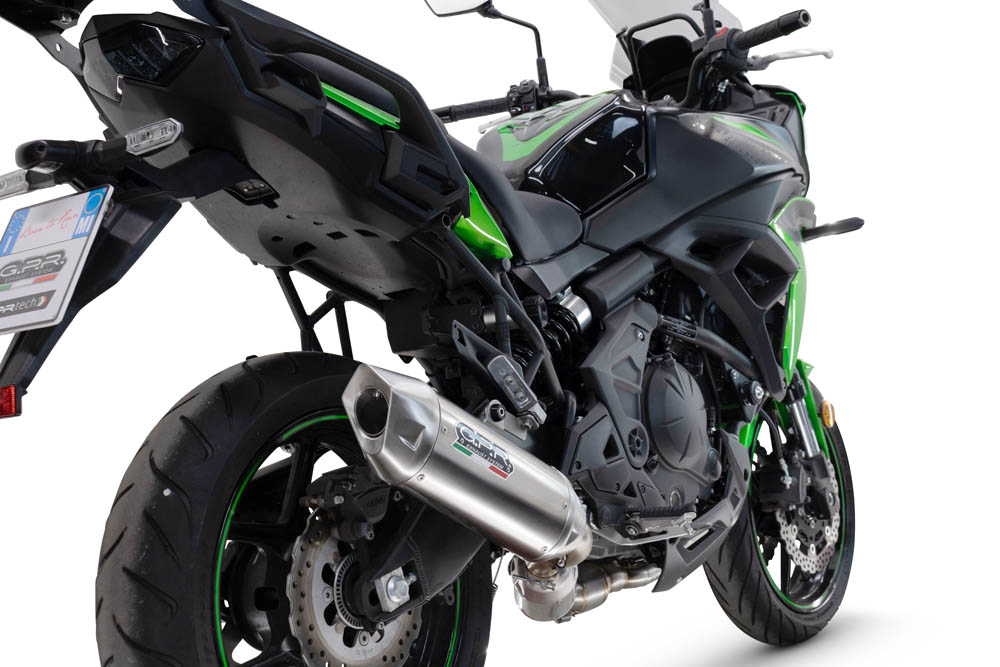 Escape GPR Furore-X Inox Kawasaki Versys 650 2023-25 Â· 3