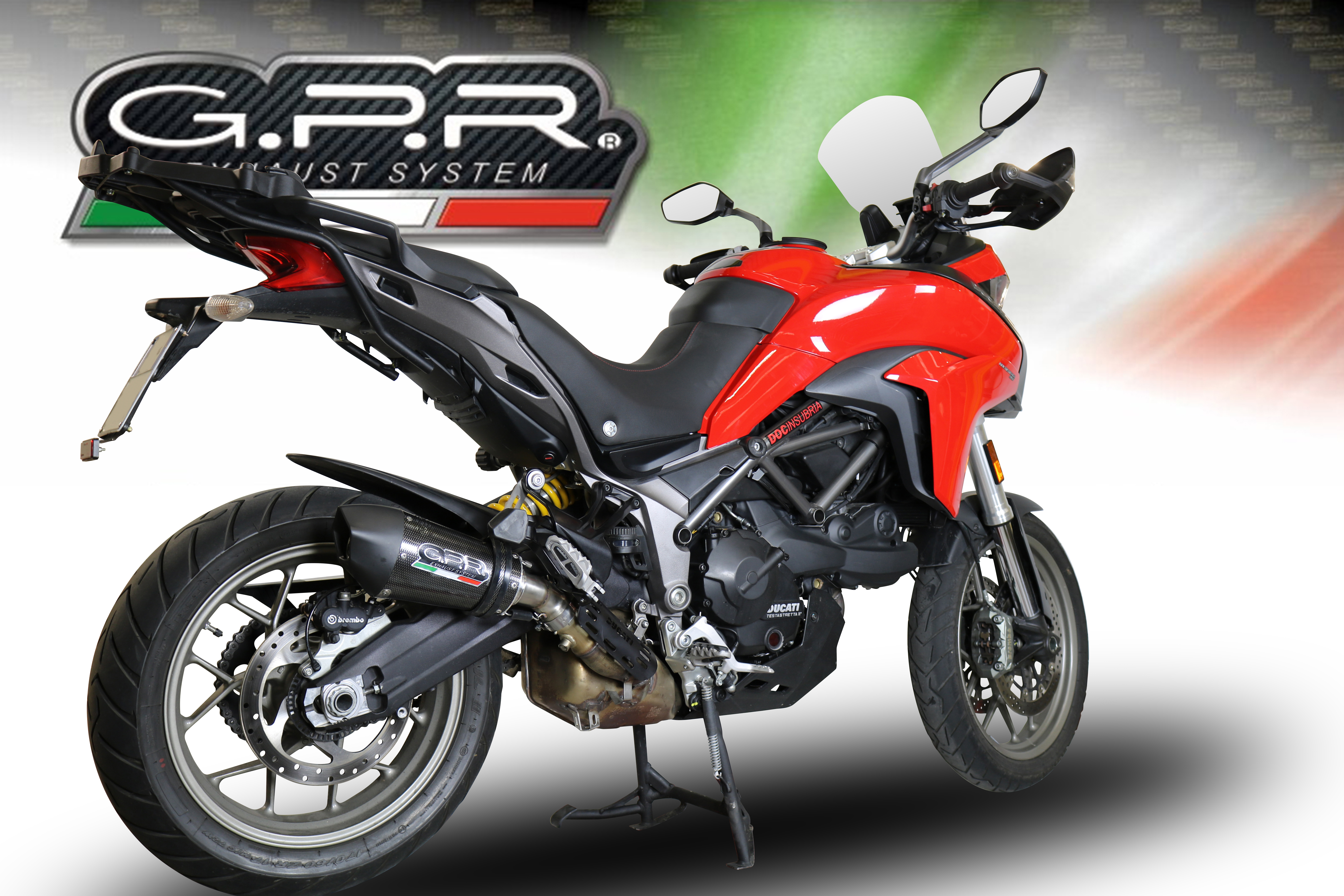 Escape GPR New GP Evo Poppy Ducati Multistrada 950 Â· 4