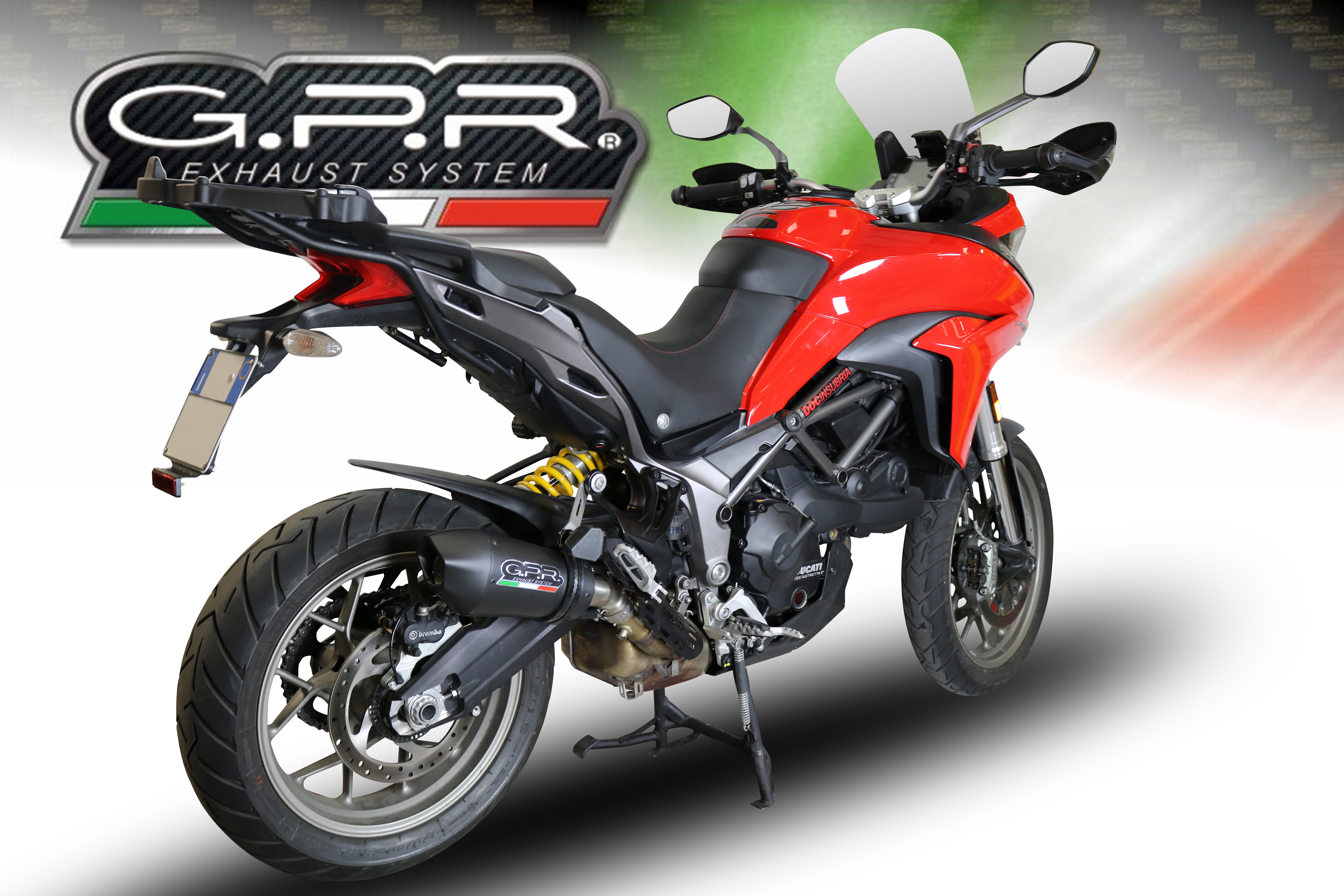 Escape GPR New Grand Prix Evo Black Titanium Multistrada Â· 4