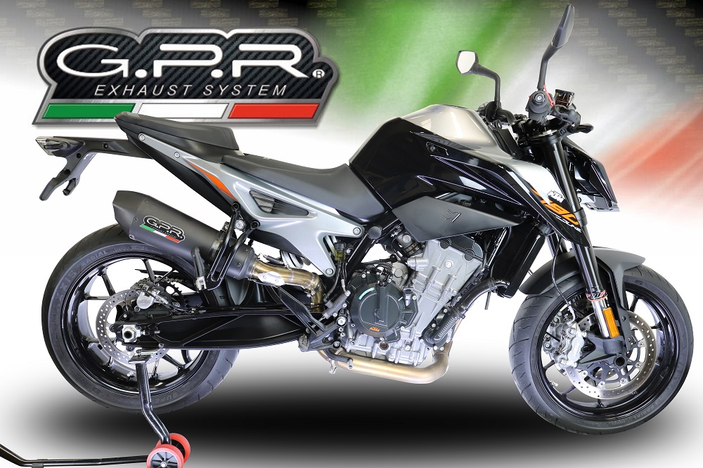Escape GPR New Grand Prix Evo Black Titanium KTM Duke 790 Â· 4