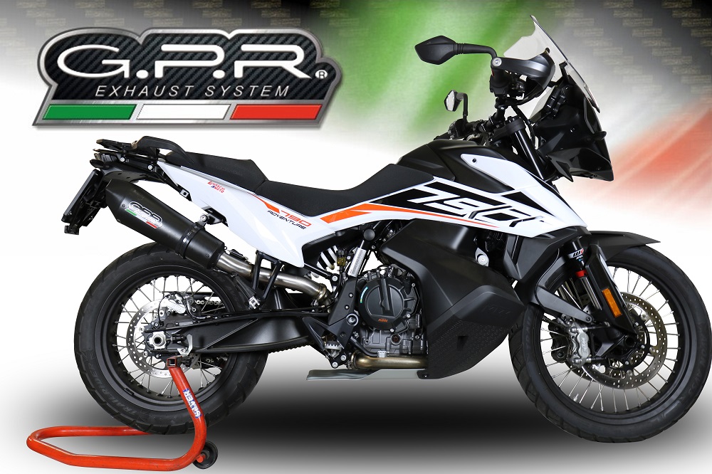 Escape homologado GPR GP Evo Black KTM Adventure 790 Â· 4