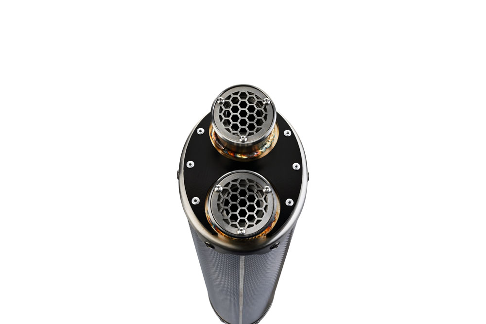 Escape homologado GPR Dual Poppy Voge 650DSX 2021-2024 Â· 4