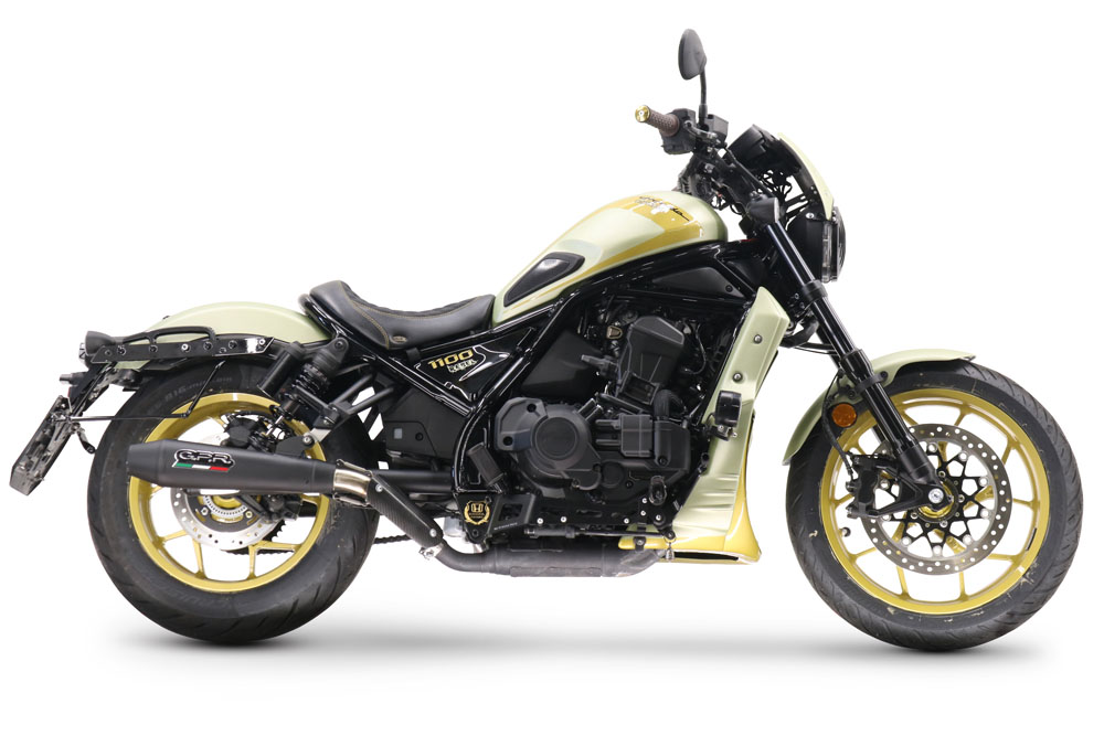 Escape GPR Ultracone Nero Honda CMX 1100 Rebel 21-24