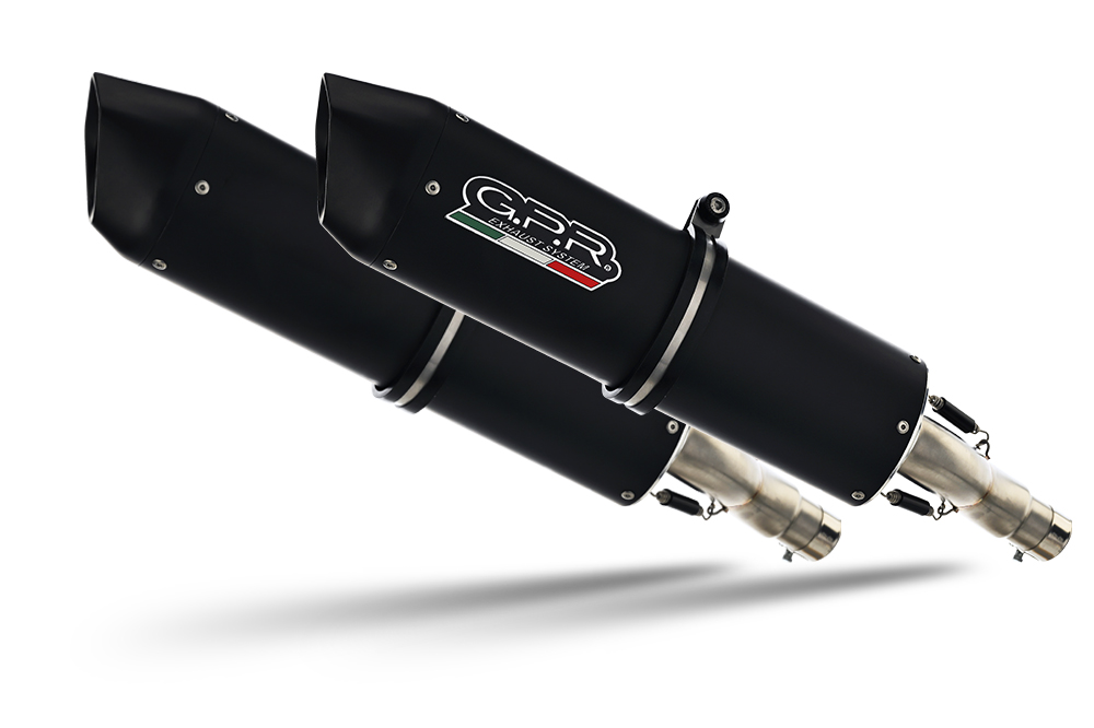 Doble escape GPR Furore Nero Kawasaki ZZR 1400 2017-2022