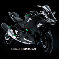 Kawasaki Ninja 400 2018- equipada con accesorios Puig