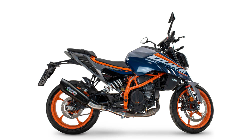 Escape GPR GP-Revo Black Titanium KTM Duke 125 Â· 1