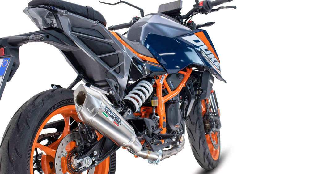 Escape homologado GPR GP-Revo Titanium KTM Duke 200 Â· 3