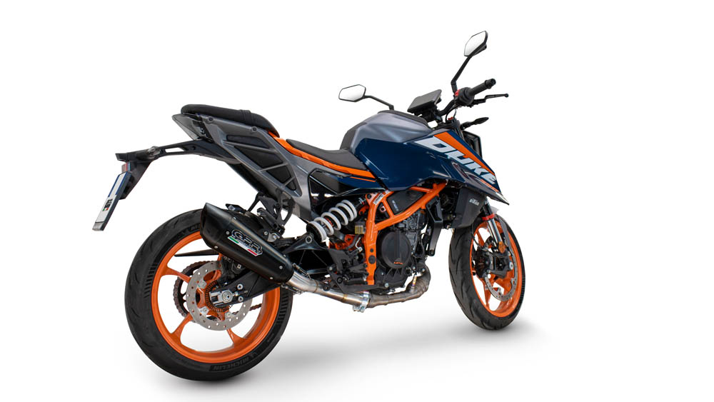 Escape GPR GP-Revo Black Titanium KTM Duke 390 2024-25 Â· 2