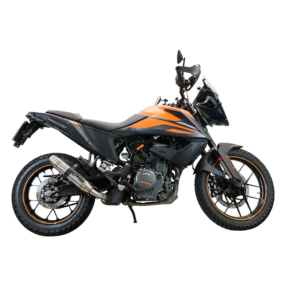 Escape racing GPR Deeptone Inox KTM Adventure 390 Â· 4