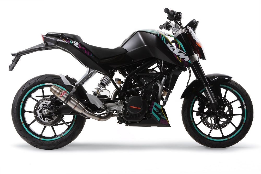 Escape GPR Deeptone Inox KTM Duke 200 2012-2020 Â· 4