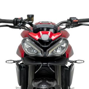 Aleron frontal downforce Triumph street triple