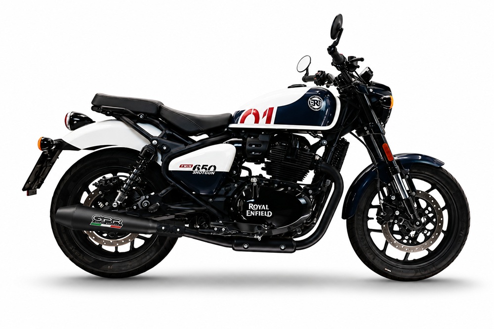 Escape GPR Ultracone Black Royal Enfield Shotgun 650