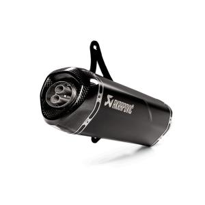 Escape Akrapovic Vespa GTS Super 125/250/300 2005-20 negro