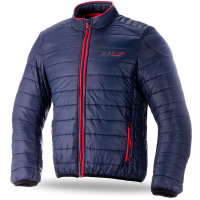 Chaqueta tipo Plumas para Invierno modelo Urban Hombre Azul-Rojo Seventy