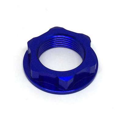 tuerca pipa direccion suzuki drz 400 05-19 azul