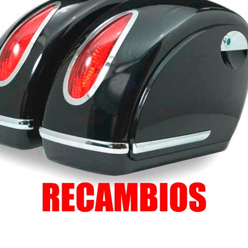 Recambios de maletas laterales custom VR02-001 Drop | Nilmoto