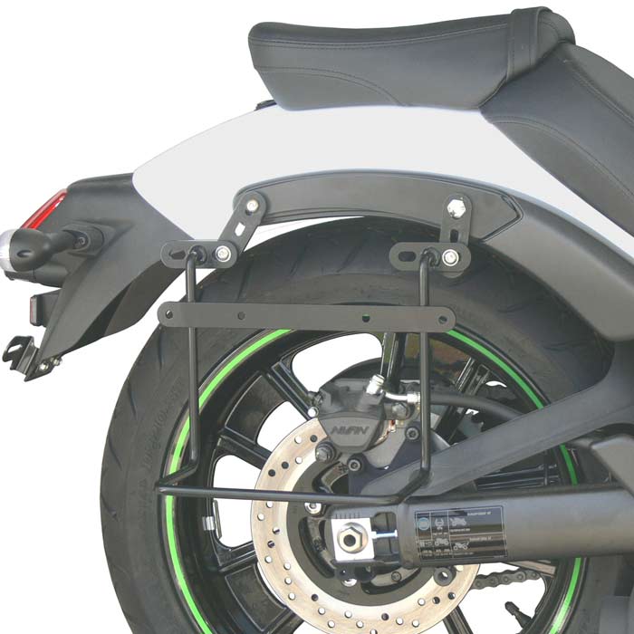 Soporte de alforjas rigidas para moto vulcan 650 S sin respaldo | Nilmoto