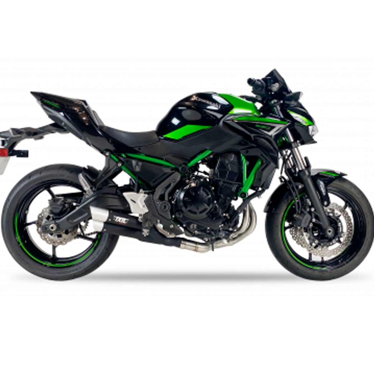 Escape acero negro Ixil L3XB Kawasaki Z650 / RS 23+