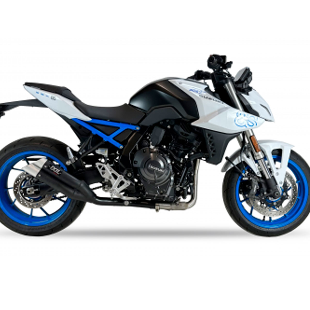 Escape acero negro Ixil L3XB Suzuki GSX-8 S/R 23+