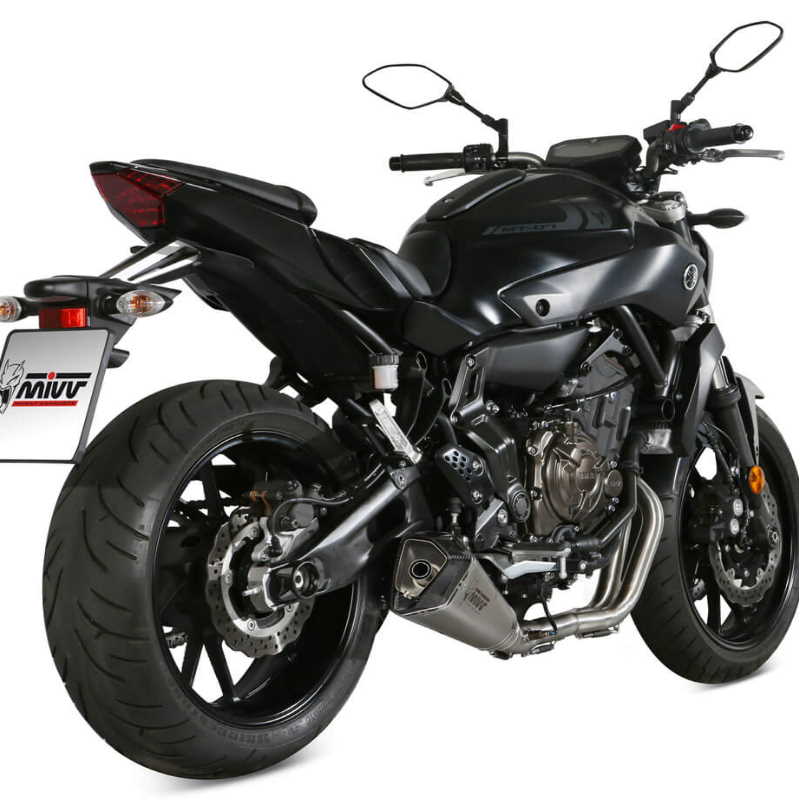 Escape Completo Mivv Delta Race Acero Yamaha MT07 14-20