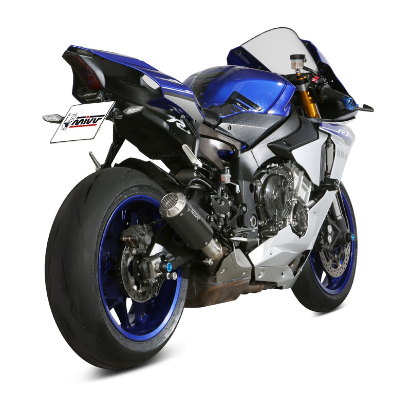 Escape Mivv MK3 carbono Yamaha R1 15-22