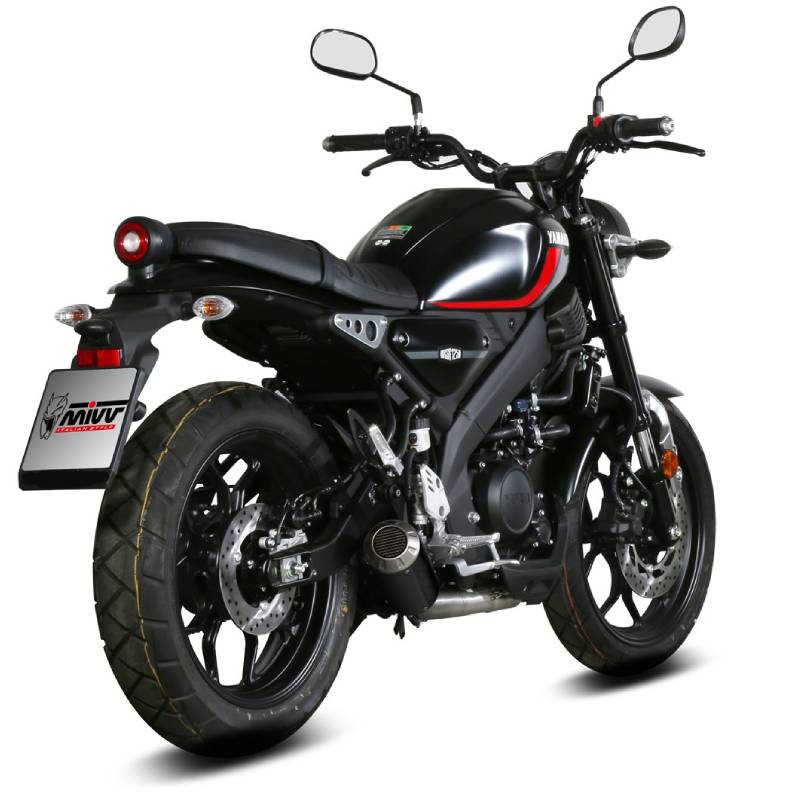 Escape Mivv MK3 Negro Yamaha XSR 125 2022+