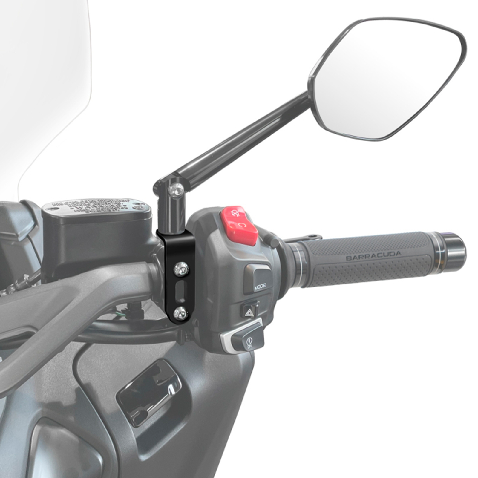 Adaptadores Barracuda espejos T-Max 560 22+