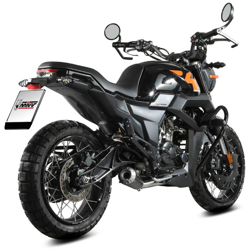 Escape Mivv X-M1 Negro Zontes ZT 125GK 2021+