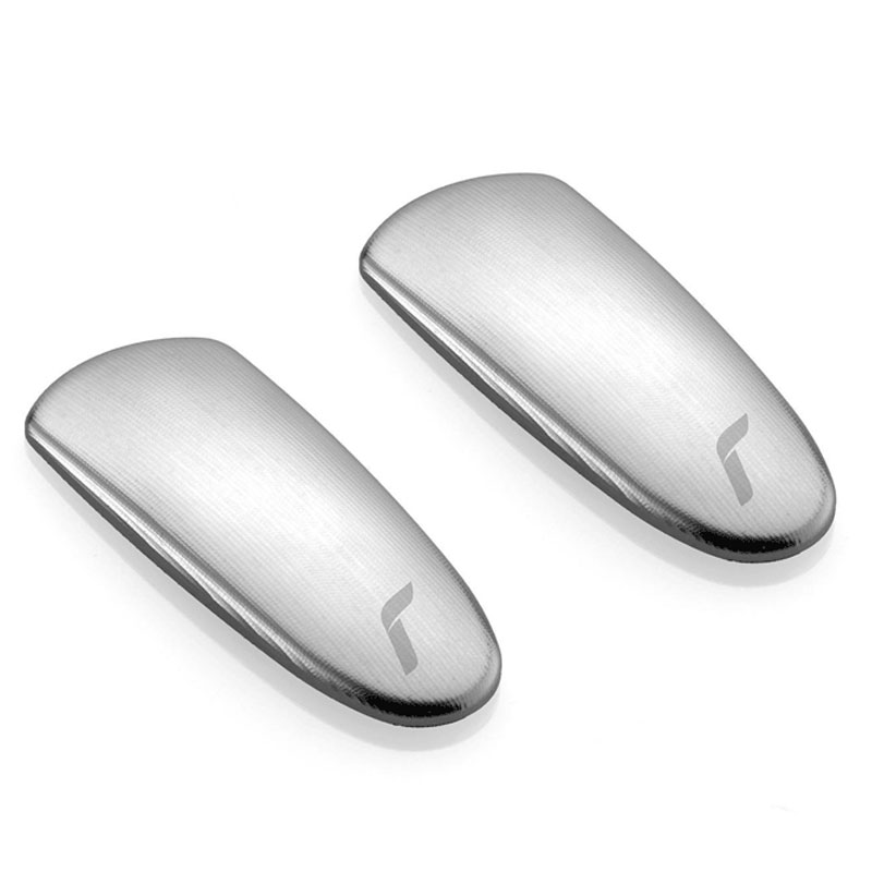 Tapa orificios tija superior BMW R nineT 14-16 color plata