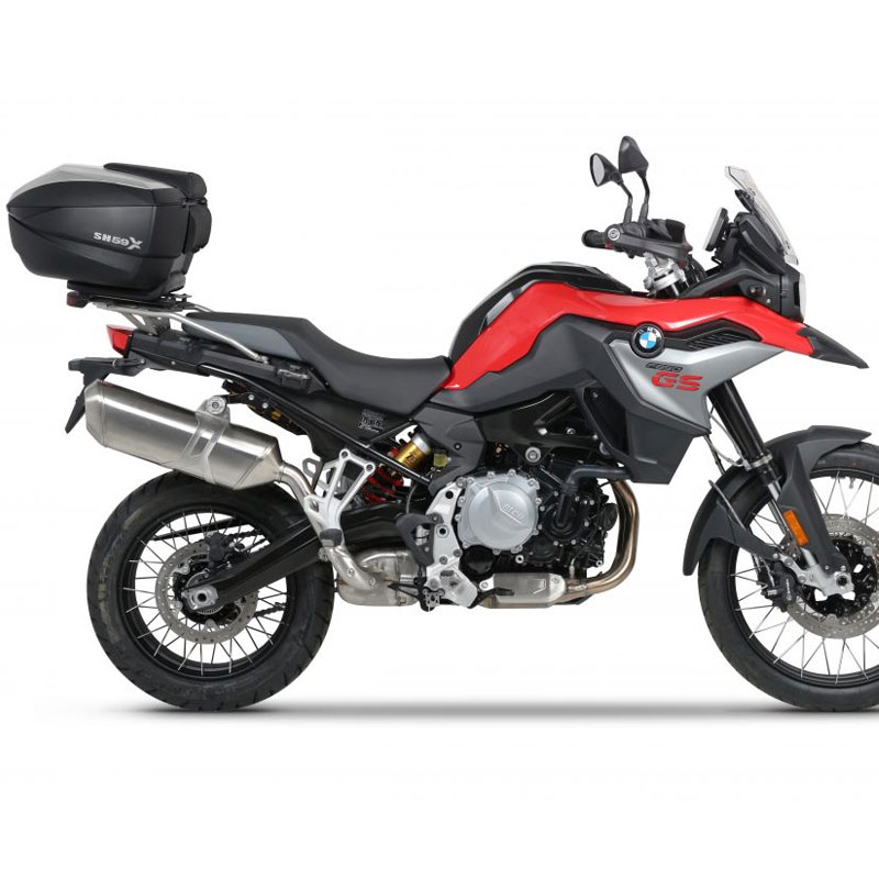 Conjunto Maleta y Soportes Shad para BMW F750GS y F850GS 2018- SH48 GRIS OSCURO