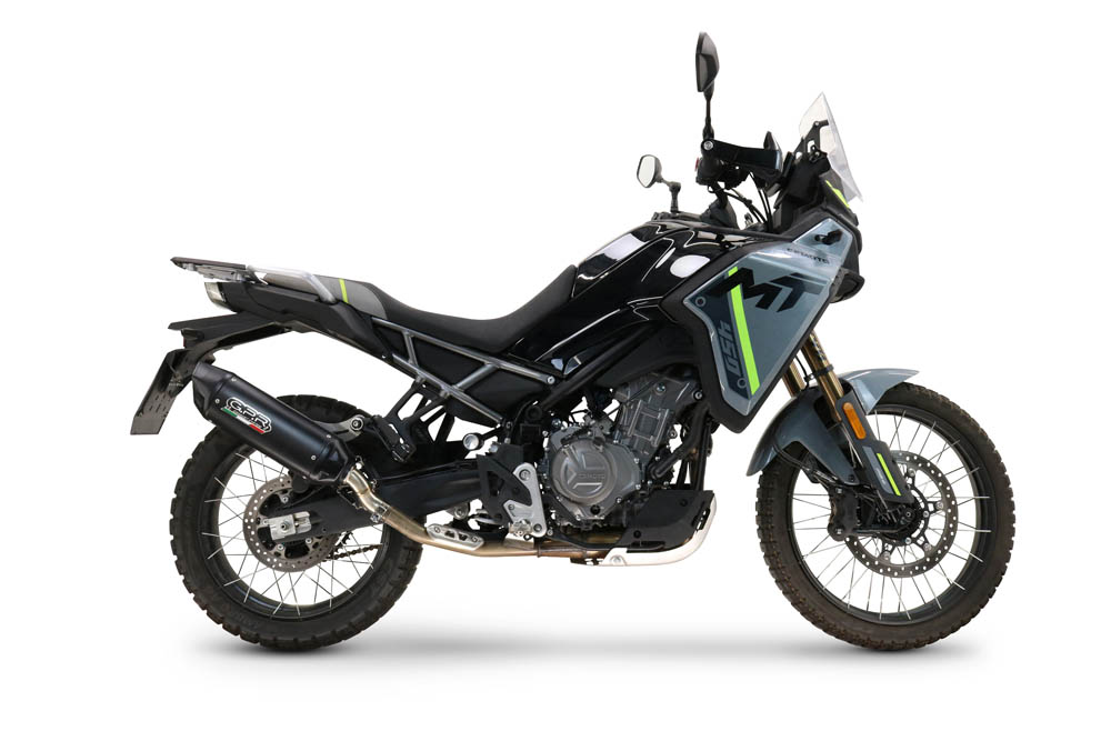 Escape homologado GPR Furore-X Titanio Nero CF MOTO 450 MT