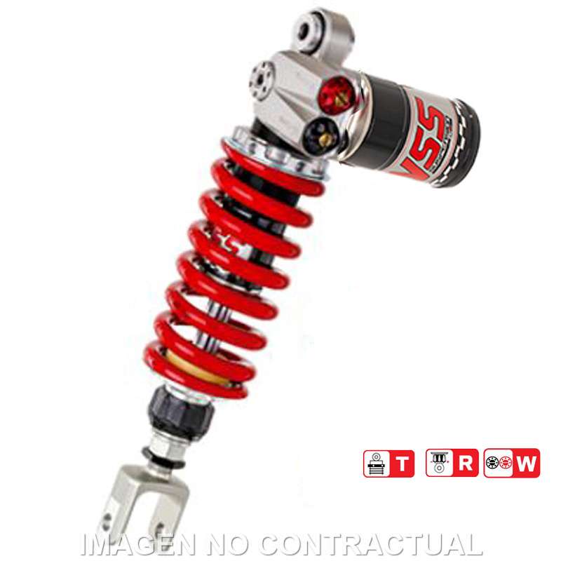 amortiguador gas con botella honda crf450
