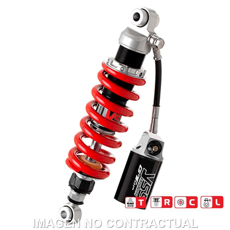 amortiguador gas con botella yamaha rd350