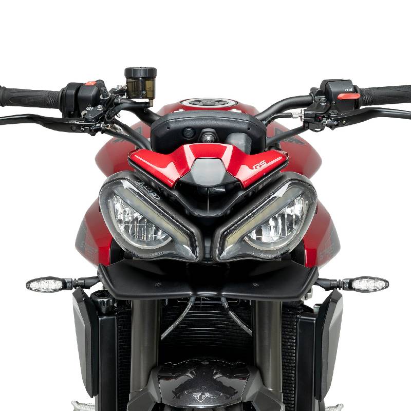 Aleron frontal downforce Triumph street triple